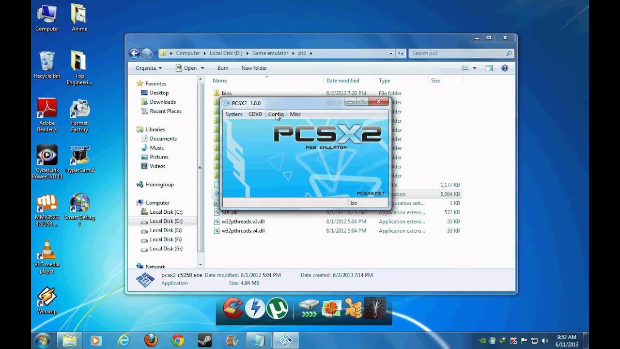 pcsx2 emulator slowing on lots of polygons
